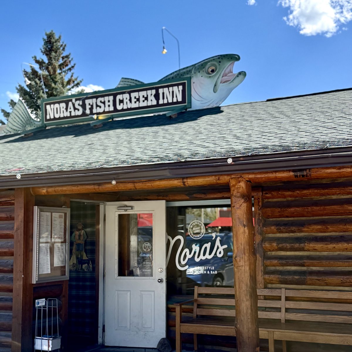 Nora's Fish Creek Inn exterior